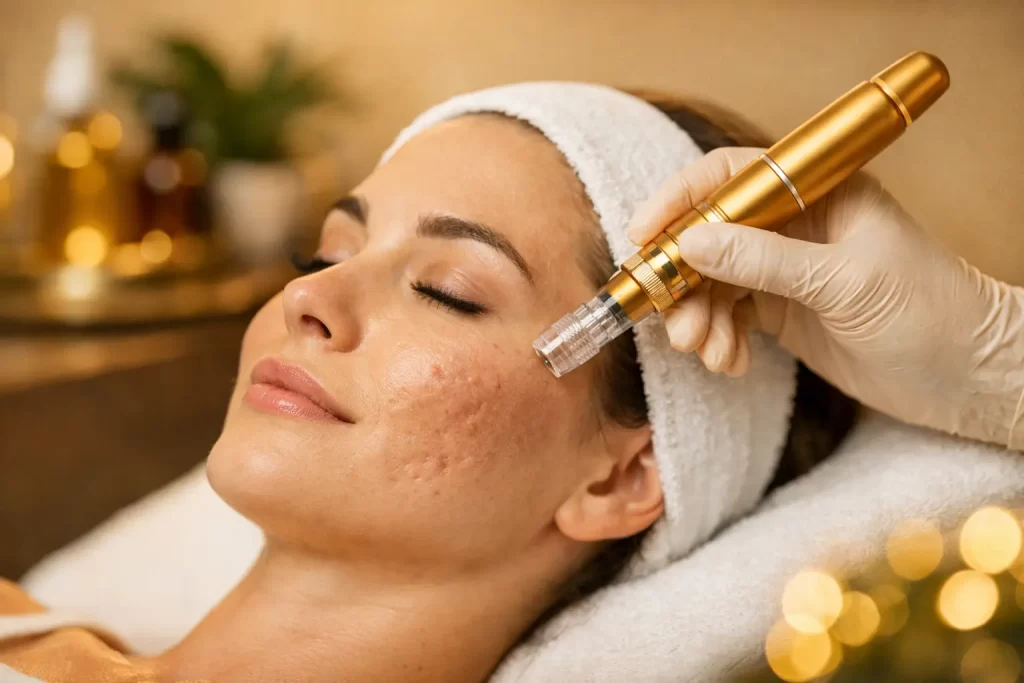 How Microneedling Improves Acne Scars