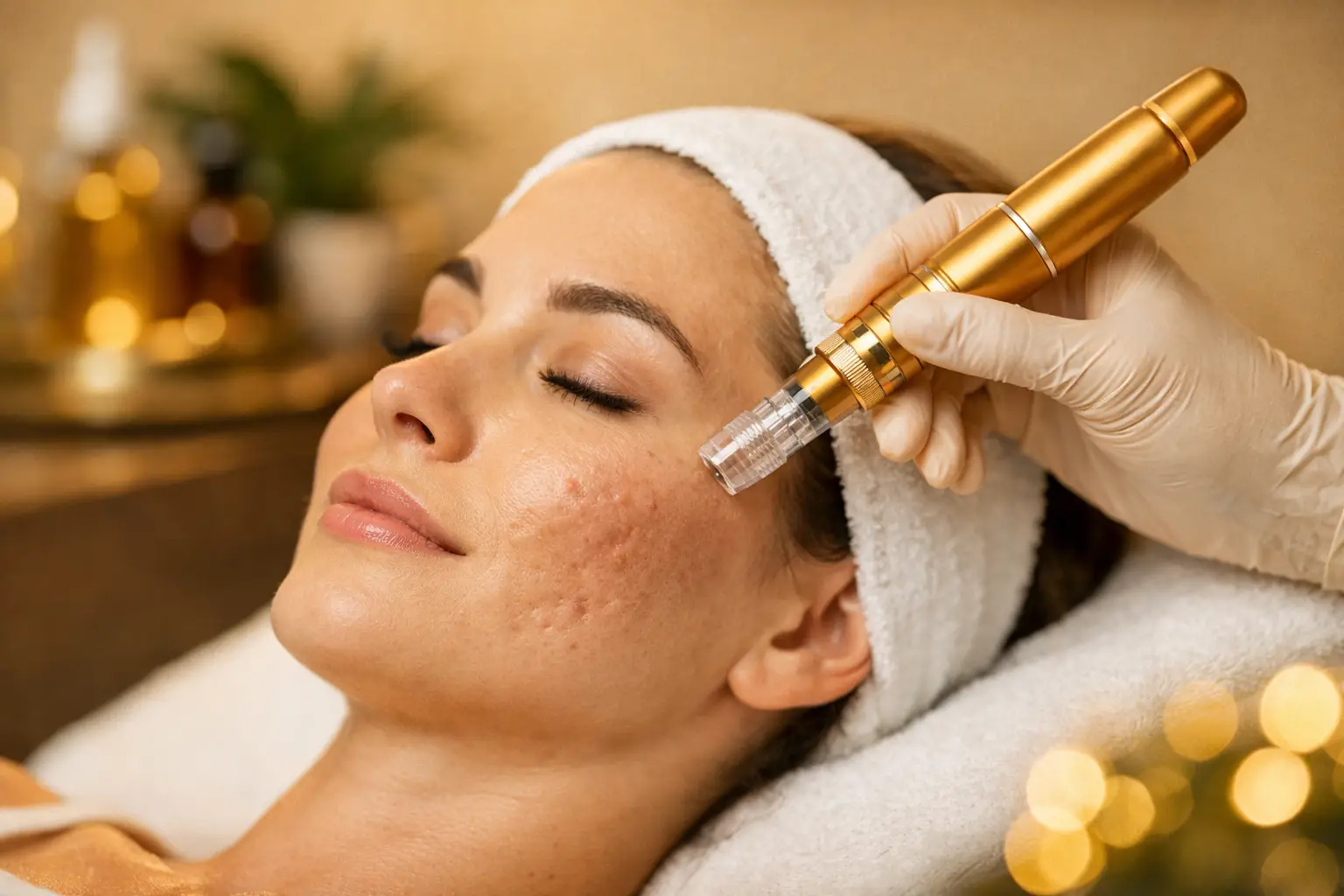 How Microneedling Improves Acne Scars