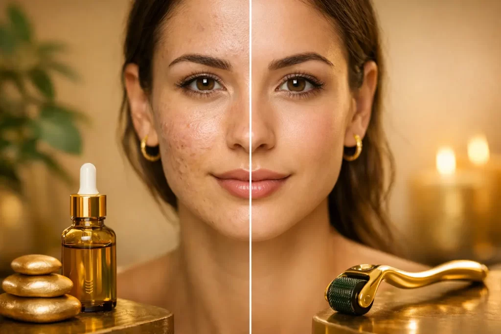 Acne Scar Treatment Before After Results