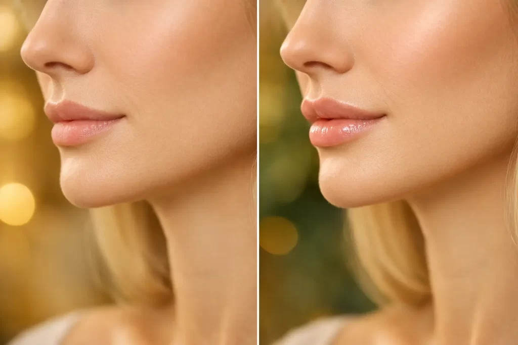 Subtle Lip Filler: Before and After Results