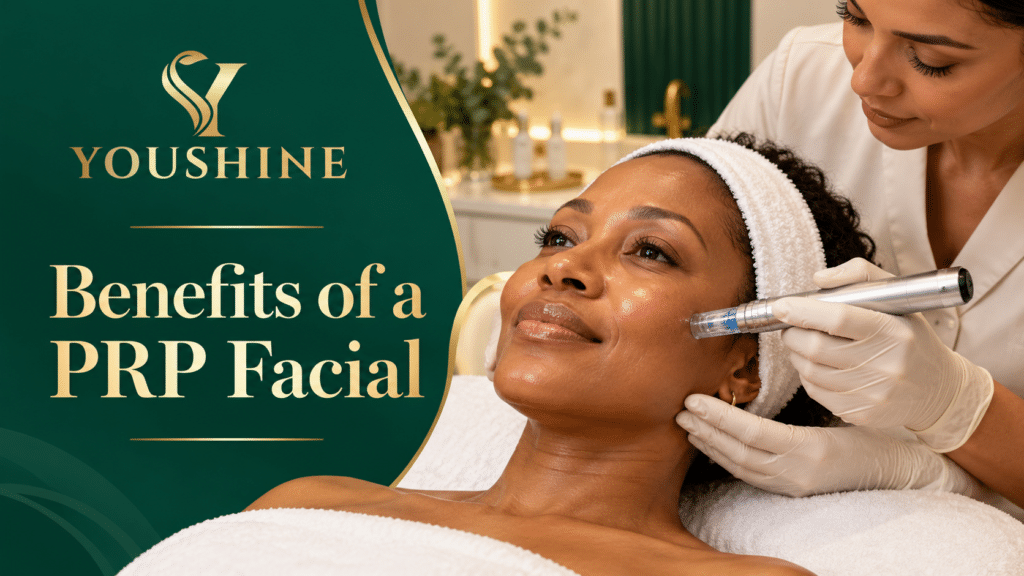 Benefits of a PRP facial at YouShine Medspa in Louisville, KY