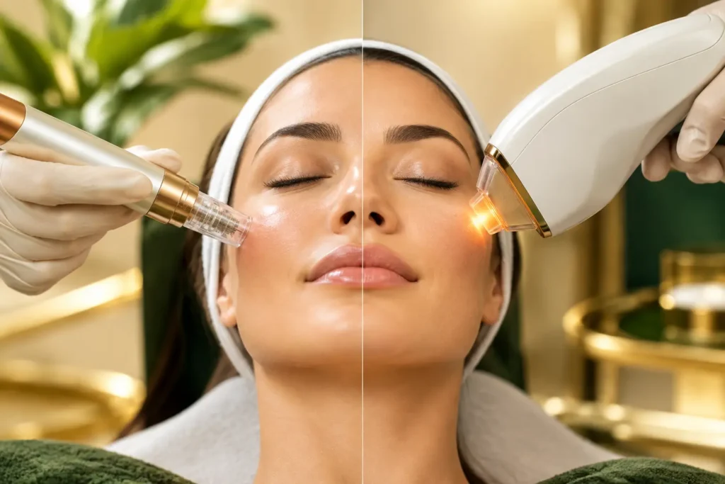 Microneedling Versus Laser Resurfacing: Which Fits?
